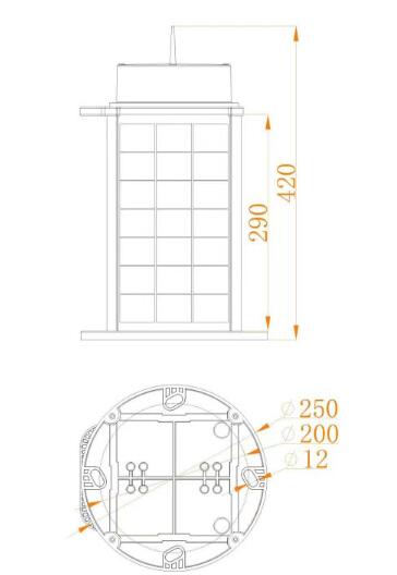 solar obstruction light